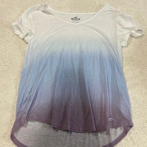 Gradient Hollister Tee Shirt.